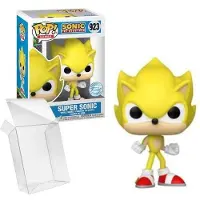 Funko POP! Pop! Games: Sonic the Hedgehog - Super Sonic #923 Exclusive (non-chase)