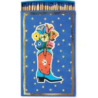 PADDYWAX Large Rectangle Matches Cowboy Boot Streichhölzer 120 St.