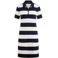 Peter Hahn Polo-Kleid blau