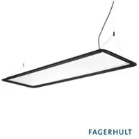 LTS FAGERHULT 638586 Appareo Linear Pendelleuchte 39W 840 5490LM DALI schwarz Designbaldachin APP 10.5040.1.2/DALI schwarz APP10504012DALI