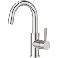 Crea Küchenarmatur Edelstahl 304° drehbar für kleine Küche