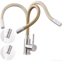 Sonstiges Küchenarmatur Gold Flexibel mit 2 Strahlarten