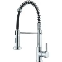 Sonstiges Küchenarmatur Chrom Edelstahl 360° schwenkbar mit 2 Wassersprühmodi Hochdruck Spültischarmatur