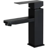 Sonstiges Waschtischarmatur Einhebelmischer Schwarz Edelstahl 17,3 cm