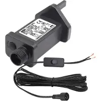 Dripio Netzteil für Lichterkette, 24V 6W, 3m Kabel, mit Schalter