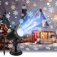 Dripio Schneeflocken-LED-Projektor, IP65, 9W, für Innen & Außen