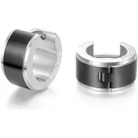 Police Edge &amp; Huggie Ohrringe