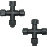 OEM 2er-Pack 2-poliger 1-zu-3 Lichtschlauchverteiler IP65