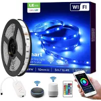 Dripio LED-Lichtschlauch 5 m, smart, RGB, IP20, inkl. Fernbedienung, Alexa-kompatibel