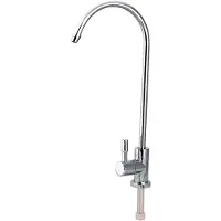 Ejoyous Küchenwasserfilter Wasserhahn 1/4'' Zinklegierung Chrom Umkehrosmose