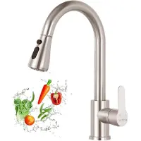 Sonstiges Küchenarmatur Edelstahl, Ausziehbarer Brausekopf, 3 Modi, 360° drehbar