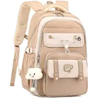 Benza Ibenzoa Wasserdichter Rucksack 47 x 32 x 20 cm – großes Fassungsvermögen, Laptopfach, Nylon mit Polyesterfutter, verstellbare Schulterriemen & Trolley-Befestigung für Schule & Reise