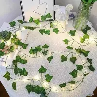 OEM 4er Set Künstliche Efeu-Lichterkette, 80 LED, batteriebetrieben