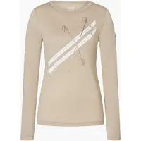 Super.natural - Women's Kryssede Ski L/S - Longsleeve Gr XS beige