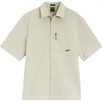 BOSS Network S 10280825 Green Kurzarmhemd