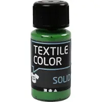Creativ Company Textile Color Deckende Textilfarbe – Leuchtendes Grün, 50 ml