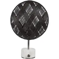 Forestier Chanpen S Diamant Tisch silber/schwarz
