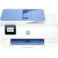 HP ENVY Photo Envy 7931 All-in-One Farbe Drucker, Thermal Inkjet, Farbdruck, 4800 x 1200 DPI, Farbkopieren, A4, Blau, Weiß