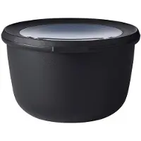 Mepal 4 Stück multischüssel cirqula rund 1000 ml - nordic black 106210041100