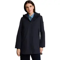 Tom Tailor Damen Parka aus wasserabweisendem Material