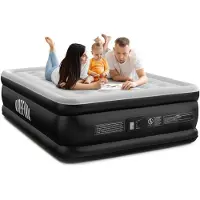 Merkloos Luftbett Luftmatratze - 2 Personen - Selbstaufblasend - 203 x 152 x 46 cm