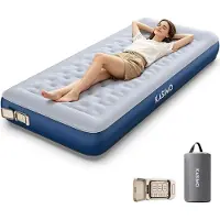 Merkloos Luftmatratze Luftbett - Twin - 190 x 90 x 22 cm - TPU - Mit aufladbarer Pumpe