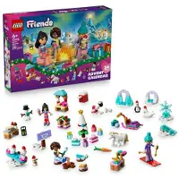 LEGO Friends 42698 Adventskalender 2026 – Weihnachtsspielzeug mit 24 Überraschungen, Mini-Figuren und Tieren, ab 6 Jahren