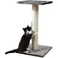 Dripio Kratzbaum Grau, 40x40x69 cm, Sisal, für Katzen