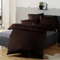 Trankielo – Bettwäsche-Set aus Mikrofaser – Bügelfrei und knitterarm – 155x220 cm Bettbezug + 80x80 cm Kopfkissenbezug