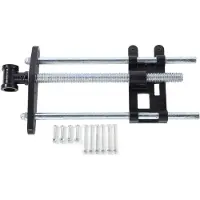 Dripio Schraubstock für Werkbank, Stahl, 10350 g, Holzbearbeitung