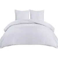 Trankielo – Bettbezug-Set 200x220 cm + 2 Kopfkissenbezüge 80x80 cm – Mikrofaser, Weiß, langlebig