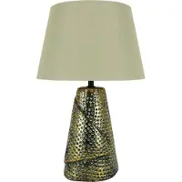Strühm MAGDA E27 Tischleuchte, gold/beige