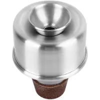 Merkloos Inovra - Trompetdämpfer aus Aluminiumlegierung - Übungsdämpfer - Leichtgewicht - Tragbar - Gerades Design - Ideal für den Einsatz in Jazzensembles - Dämpfer