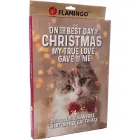 Flamingo Katzen Adventskalender Mit Leckerlis 295g