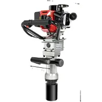 OEM Gasbetriebener Rammgerät, 32,7cc Motor, 13kg leichtes Design , Schwarz, Quadrat