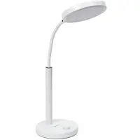 Platinet PDL6731 LED Schreibtischlampe 6000 mAh Akku 5W dimmbar Weiß