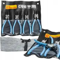 Richmann Pliers for locking rings 180 mm, 4 pcs.