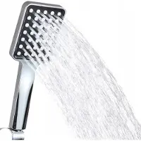 Forb BASS Duschkopf Ökologisch ANTI-CALC Chrom Silber