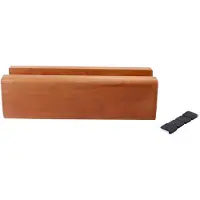 Merkloos Vollständiger Spiegel mit Holzständer und Kunstdisplay