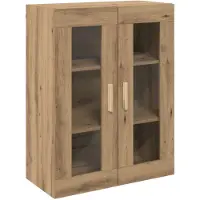 vidaXL Hängeschrank Artisan-Eiche 69,5x34x90 cm