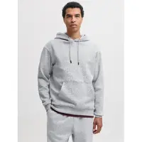 Jack & Jones "JJEBRADLEY SWEAT HOOD NOOS", Materialmix, relaxed fit