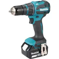 Makita Akku-Bohrschrauber mit Wechselkopfsystem mit 1x Bohrfutter 13 mm LXT 18V - DDF491Z