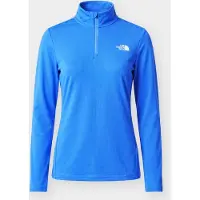 The North Face Womens Flex 1/4 Zip Tee Slim active blue (NLQ) XL