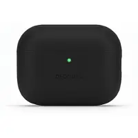 Decoded , AirPods Pro 3 Silikonhülle weich stoßfest Aircase Serie, Schwarz