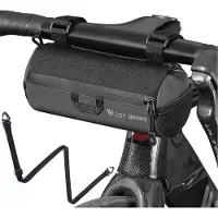 Merkloos Fahrradtasche Lenkertasche Fahrradtasche Lenkertasche - 1 l - Schwarz - 17,5 x 8 x 8 cm - Für Fahrrad und Schulter
