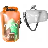 DKM 20L Transparenter Wasserdichter Beutel Orange