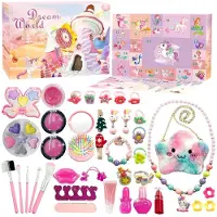 Merkloos Adventskalender mit Einhorn-Motiv für Kinder