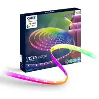 Calex Vista LED-Streifen, Länge 20 m, RGB, CCT Fernbedienung