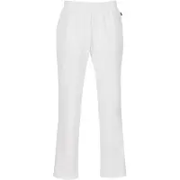 Trigema Jerseyhose "Freizeithose aus 100% Baumwolle", Herren, Gr. M, Normalgrößen, weiß, Web, 100% Baumwolle, Hosen Jerseyhose