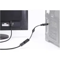 DeLOCK Aktiver DisplayPort 1.4 auf HDMI Adapter 4K 60Hz HDR Schwarz